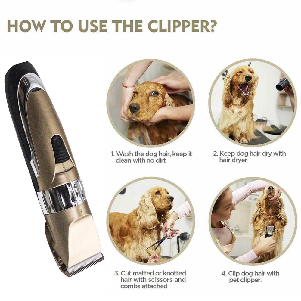 Cortadoras de pelo para mascotas de nuevo estilo para perros y perros