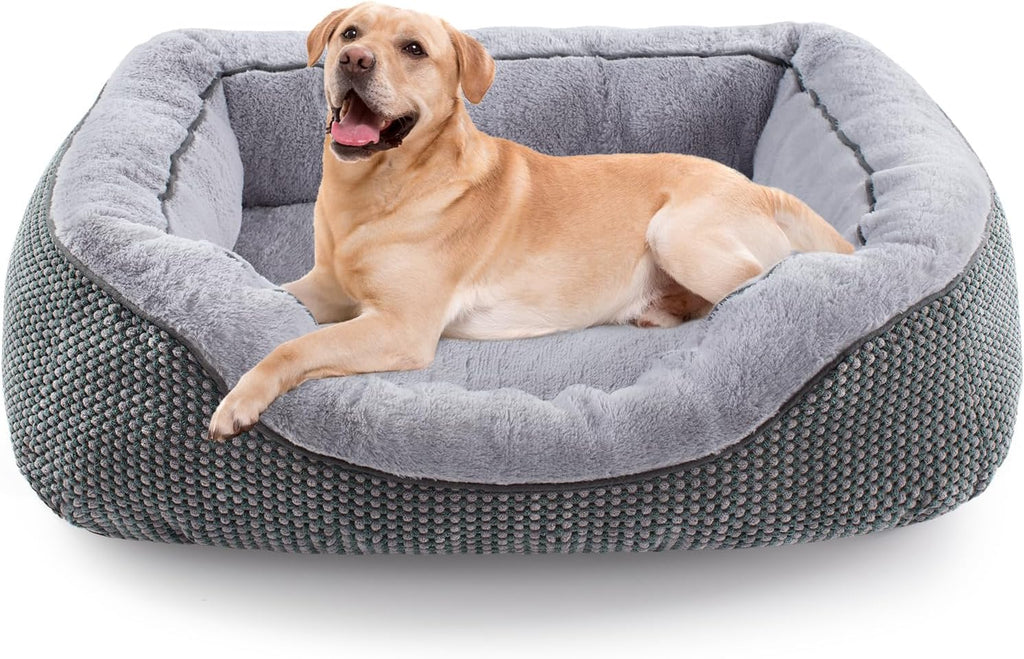 Cama de plumas para perros.
