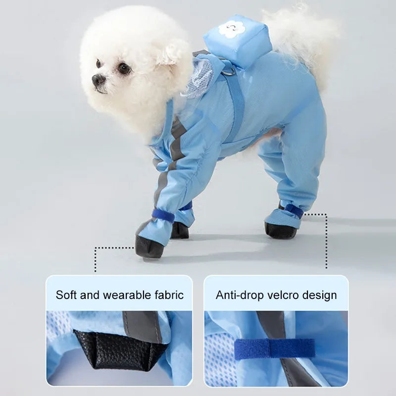 Chubasquero para perros y cachorros.